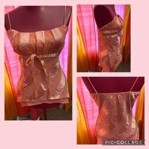 Sheer High Low Top🇺🇸 Too Vanilla Early 2000s Vintage Y2K medium
